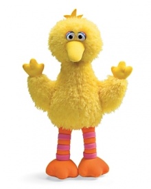 Add some color and cuteness to your child's life with a miniaturized Big Bird doll. Plush and super soft. Add some color and cuteness to your child's life with a miniaturized Big Bird doll. Plush and super soft.