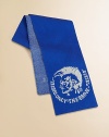 A stylish knit wrap for your little one with Indian head logo detail.AcrylicMachine washImported