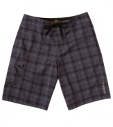 It's never been cooler to be square. These board shorts from O'Neill give an old pattern a rad, new vibe.