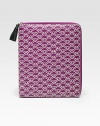Graphic cloud printed case that zips around your iPad® for a stylish cover.Zip-around closureFully lined10W X 8H X ¾DImportedPlease note: iPad® not included.