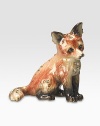 A whimsical keepsake figurine is handcrafted in weighty, 10K goldplated pewter with Swarovski crystal detail. 1¼W X 1¼H X 1D Made in USA 