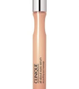 This instantly cooling serum helps massage away bags while refreshing and hydrating puffy eyes on contact. Brightens eye area immediately and over time. Combats dark circles, too. Formulated with caffeine, potent antioxidants and soothing botanicals. Oil-free, non-irritating. Ophthalmologist Tested. 0.5 oz. 