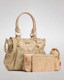 This chic, roomy satchel hides a practical secret: it's packed with on-the-go essentials for stylish mamas. By storsak. This chic, roomy satchel hides a practical secret: it's packed with on-the-go essentials for stylish mamas. By storsak.