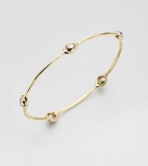 From the Rock Candy® Collection. Five faceted pyrite stones set in radiant 18k gold. 18k goldPyriteDiameter, about 2.5Slip-on styleImported 