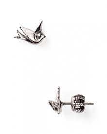 Give every look wings with these delicate sparrow-shaped studs from Juicy Couture.