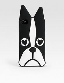 A whimsical style that snaps over your iPhone® for a stylish cover.Rubber2¼W X 4½H X ½DImportedPlease note: iPhone® not included.