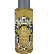 A body care formula imparting unrivaled feelings of comfort and well-being. This Bath Oil, fragranced with the notes of Eau de Campagne, contains botanical extracts (St. John's Wort, Calendula and Hawthorn) with soothing and softening properties. It pleasantly fragrances the body, smoothes and softens the skin, helps ease tension and promote relaxation. 4.2 oz. 