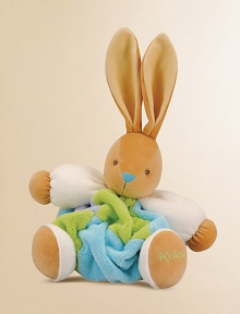 Plume Collection Rabbits are made from the softest cotton and microfiber for lasting comfort, the unique embroidered face will captivate your little one's imagination. Comes in a signature keepsake box.Standing height, 13 Machine wash Recommended for infants and up Imported Plume Collection Rabbits are made from the softest cotton and microfiber for lasting comfort, the unique embroidered face will captivate your little one's imagination. Comes in a signature keepsake box.Standing height, 13 Machine wash Recommended for infants and up Imported