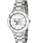 Big Blue Nation! Root for your team 24/7 with this sporty watch from Game Time. Features a University of Kentucky logo at the dial.