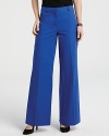 Tibi Pants - Stretch Dobby Wide Leg