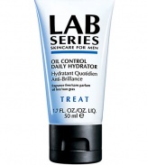 Puts oil on hold. Oil-free lotion delivers lightweight hydration and excess oil control for clearer, healthier-looking skin. Immediately reduces shine and the appearance of pores. Decreases excess oil over time. Helps prevent clogged pores which can lead to breakouts. 1.7 oz. 