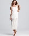 A sheer lace skirt brings romance to this Element dress, an ethereal summer must-have.