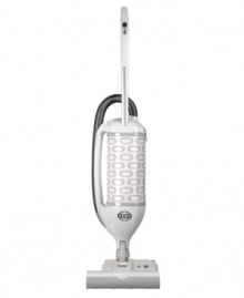 Enjoy the flexibility of a canister vacuum with the power of an upright! The flex neck guarantees 180º steering ability with a power head and spinning brush roller that gets deep down to stop dirt in its tracks. A modern filtration system escorts dust and microscopic particles to the door, while a detachable handheld unit brings unrivaled suction to every corner of your space.