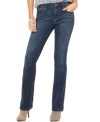 Get a leg up on the hottest silhouette for spring with these slightly flared baby bell DKNY Jeans. Try them with a flirty blouse and booties!