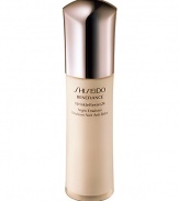 An age-defying nighttime moisturizer that intensively addresses lines and wrinkles before they become more serious. Offers visible reduction in the appearance of wrinkles and helps promote silky smooth skin condition while encouraging recovery by morning. Newly reformulated, Shiseido Benefiance WrinkleResist24 targets every step of wrinkle formation for youthful looking skin that can resist signs of aging.