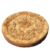 Your favorite taste of fall meets the creaminess of Eli's famous original cheesecake in this Apple Streusel recipe. Each cheesecake is topped with fresh Michigan apple-cinnamon slices and crunchy all-butter streusel for a dessert that melds decadence with housewarming goodness.