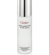 True to the freshness of the Déclaration d'un Soir Eau de Toilette, this after-shave emulsion* leaves the skin moisturized and delicately perfumed. Its formula is enriched with Galanga extract, known for its invigorating qualities, and aloe vera, known for its softening qualities, to give an immediate sensation of comfort and soothe razor burns. *formula without paraben. Made in France. 3.3 oz. 