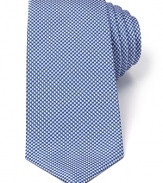 Uncommonly fine silk with an evocative houndstooth pattern infuses your attire with sophistication and luxury. A major contribution to your refined tie collection from Turnbull & Asser.