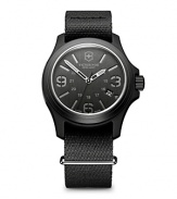 Inspired by the brand's heritage, Victorinox updates its classic chronograph for now. Wear the aluminum-trimmed style to strike a sleek balance between past and present.
