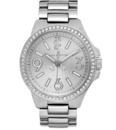 A look of subtle sophistication from Juicy Couture's Jetsetter watch collection.