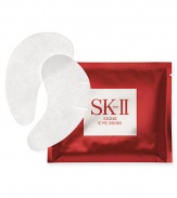 Designed to reduce the appearance of fine lines and wrinkles around the delicate eye area. A soft cotton mask, drenched with moisturizers enhanced with Pitera and an exclusive Cell Treatment complex, hydrates deeply, smoothes fine lines and revives the eye area. Comes with 14 pairs.