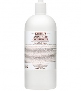 Available in a new size. An exotic, daily conditioner made with pure coconut and jojoba oils. Gentle, daily silicone-free conditioner formulated with wheat proteins and amino acids for a light, creamy texture. Imparts a healthy-looking shine to hair without weighing it down. Also helps maintain hair's natural moisture balance to further strengthen hair and improve manageability. 33.8 oz.