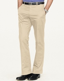 Channeling the exquisite quality of handsome Italian craftsmanship, the trim-fitting James pant is crafted in lightweight stretch twill with a slim, straight leg for a contemporary silhouette. Channeling the exquisite quality of handsome Italian craftsmanship, the trim-fitting James pant is crafted in lightweight stretch twill with a slim, straight leg for a contemporary silhouette.
