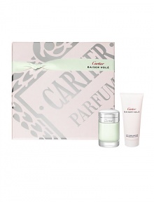 Set includes: Baiser Vole eau de toilette, 1.6 oz. and body lotion, 1.6 oz. Set includes: Baiser Vole eau de toilette, 1.6 oz. and body lotion, 1.6 oz.