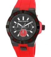 Run circles around the competition in this sporty watch from Vince Camuto.