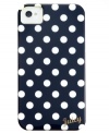There's no doubt--dots are delightful, especially when it comes to this super adorable iPhone case from Juicy Couture. Designed for durability and delight, it keeps your favorite tech toy safe, secure and dressed for any occasion. Fits iPhone 4 and 4S.