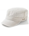 Look sharp. This hat from American Rag instantly falls in line with your look.