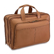 Heritage. Handmade. Original. Hartmann's signature line, the J. Hartmann Collection is handcrafted of the finest Aged Belting Leather. With it's natural top-grain luster finish, top-stitched detail and antique brass hardware, each piece is like a fine wine that only gets better as it ages. Interior finishing with a natural suede lining and compartments designed for all of today's needs, it represents the best of Hartmann's design heritage and classic styling. Indestructible lightweight framing allows ease of handling through the most difficult travel. Lost bags can be located with the Global Recovery System (GRS), providing travelers with peace of mind. Heritage. Handmade. Original. Hartmann's signature line, the J. Hartmann Collection is handcrafted of the finest Aged Belting Leather. With it's natural top-grain luster finish, top-stitched detail and antique brass hardware, each piece is like a fine wine that only gets better as it ages. Interior finishing with a natural suede lining and compartments designed for all of today's needs, it represents the best of Hartmann's design heritage and classic styling. Indestructible lightweight framing allows ease of handling through the most difficult travel. Lost bags can be located with the Global Recovery System (GRS), providing travelers with peace of mind.