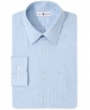 It's all about strategy. Make your next big move in classy checkers with this dress shirt from Bill Blass.