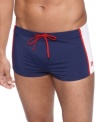 Keep snug during your swim with these trunks from Hugo Boss.