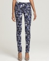 Joe's Jeans Skinny Jeans - Printed Skinny Jeans in Electric Blue