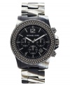 Show your stripes on this captivating zebra print Madison watch from Michael Kors.