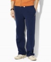 The classic-fitting drawstring pant in soft seasonal fleece is designed for casual comfort and classic sporting style. (Clearance)