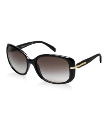 The hallmark styling of this world-renowned fashion leader denotes high quality with a dedication to innovation and a strong tradition of craftsmanship. Prada is synonymous with an understated style that has always anticipated, and often dictated, new trends. Prada sunglasses use only the finest materials to strike the ideal balance of form and function. The hallmark styling of this world-renowned fashion leader denotes high quality with a dedication to innovation and a strong tradition of craftsmanship. Prada is synonymous with an understated style that has always anticipated, and often dictated, new trends. Prada sunglasses use only the finest materials to strike the ideal balance of form and function.