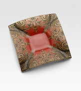A small pocket tray, decorated with a lively pochette pattern printed on glass.Glass4.7 squareHand washMade in Italy