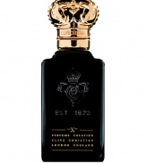 X for Women Perfume Spray. Chypre Fruity. Modern and mysterious with an attitude that crosses, yet respects, conventional perfumery. Presented in a black glass flacon with gold overlay to acknowledge the powerful and unconventional quality of this perfume.  · Top notes: Ivy, peach, Sicilian mandarin, bergamot  · Heart: Karo karounde, reseda, rose, Egyptian jasmine  · Base: Patchouli, cedarwood, vetyver, labdanum, vanilla  . 1.6 oz. 
