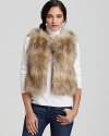 Lend luxe appeal to even the most basic of silhouettes with this plush Velvet by Graham & Spencer faux fur vest.