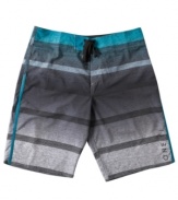It's never been cooler to dress on the straight and narrow. These board shorts from O'Neill give an old pattern a rad new vibe.