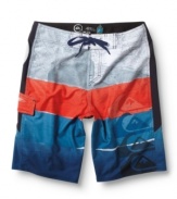 These beach-ready board shorts from Quiksilver will upgrade your sun-style.