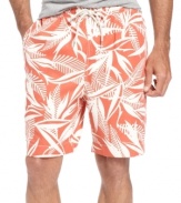 Get in the mix for the summer, vacation and beyond. These Tommy Bahama swim trunks are ready to go.
