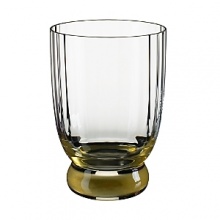 New Cottage stemware is a transitional design and now available in Amber. Perfectly suited for modern or traditional settings. Composed of lead free crystal, this collection is dishwasher safe. New Cottage stemware is a transitional design and now available in Amber. Perfectly suited for modern or traditional settings. Composed of lead free crystal, this collection is dishwasher safe.