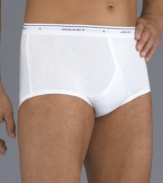 Featuring time-honored styling, trusted quality and lasting construction, these Jockey briefs are the only ones you'll need in your drawers.