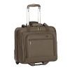 Delsey's lightest luggage melds subdued style and super functionality to make travel easier than ever. It's constructed of Ny-tec material backed with a vapor barrier and a fully integrated lightweight memory frame for structure and strength. The extralong locking trolley handle operates with the single touch of a button.