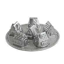 Create your own snowy village scene with these diminutive cottages. Pan provides fine details and superior baking performance. Create your own snowy village scene with these diminutive cottages. Pan provides fine details and superior baking performance.