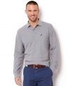 Paired with khakis or your favorite blues, this versatile Nautica shirt will quickly become your easy-comfort go-to.