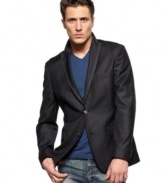 Don't downplay your casual look; dress it up with this blazer from INC International Concepts.